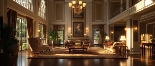 Premium apartment rental displaying spacious rooms with designer finishes and city views